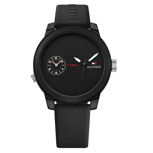 Tommy Hilfiger TH-1791326 Men’s Black Silicone Sport Watch