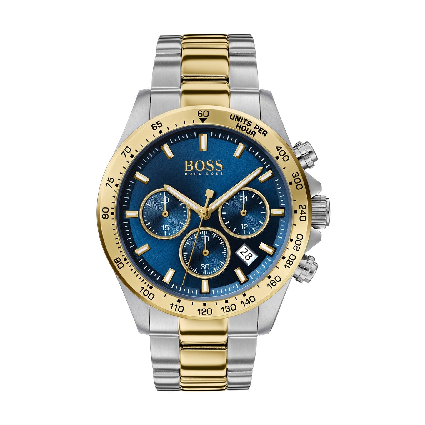 Hugo Boss 1514163 Allure 44 mm Men’s Watch – Blue Dial, Stainless Steel