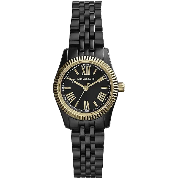 Michael Kors MK3299 Lexington Black Dial Black Steel Women’s Quartz Watch