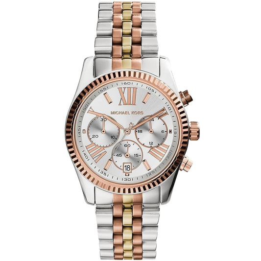 Michael Kors MK5735 Lexington Chronograph Watch – Gold-Tone Stainless Steel