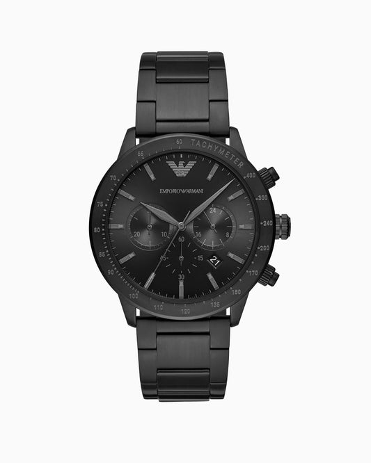 Emporio Armani Black Chronograph Watch AR11242