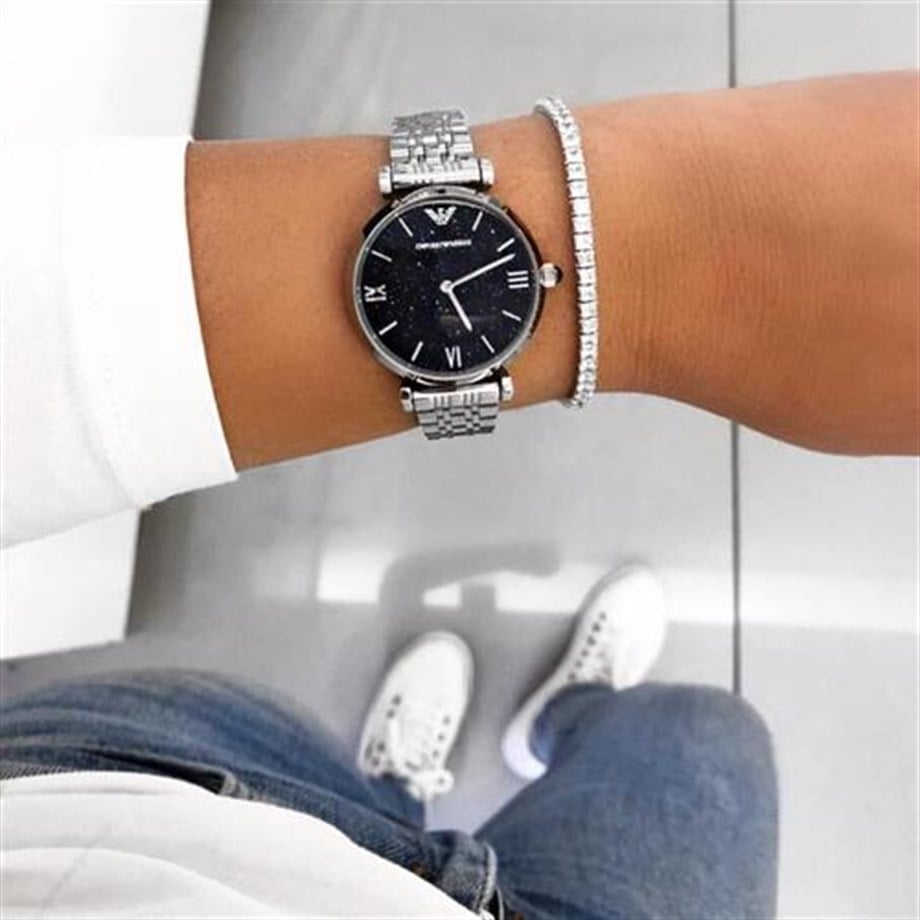 Emporio Armani AR11091 Women’s Two-Hand Stainless Steel Watch