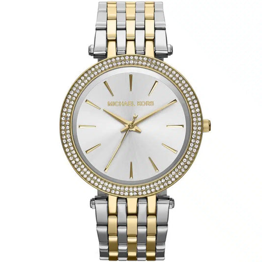 Michael Kors MK3215 Women’s Darci Three-Hand Two-Tone Steel Watch