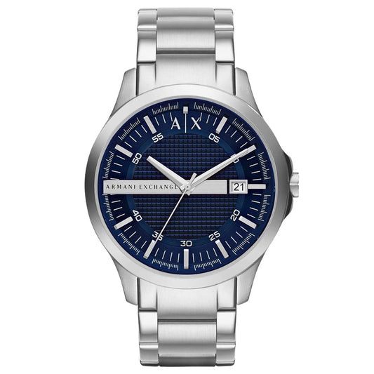 Armani Exchange AX2132 Blue Dial Men’s Quartz Watch, Stainless Steel