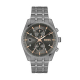 Hugo Boss 1514153 Men’s Quartz Watch, Stainless Steel / Gunmetal