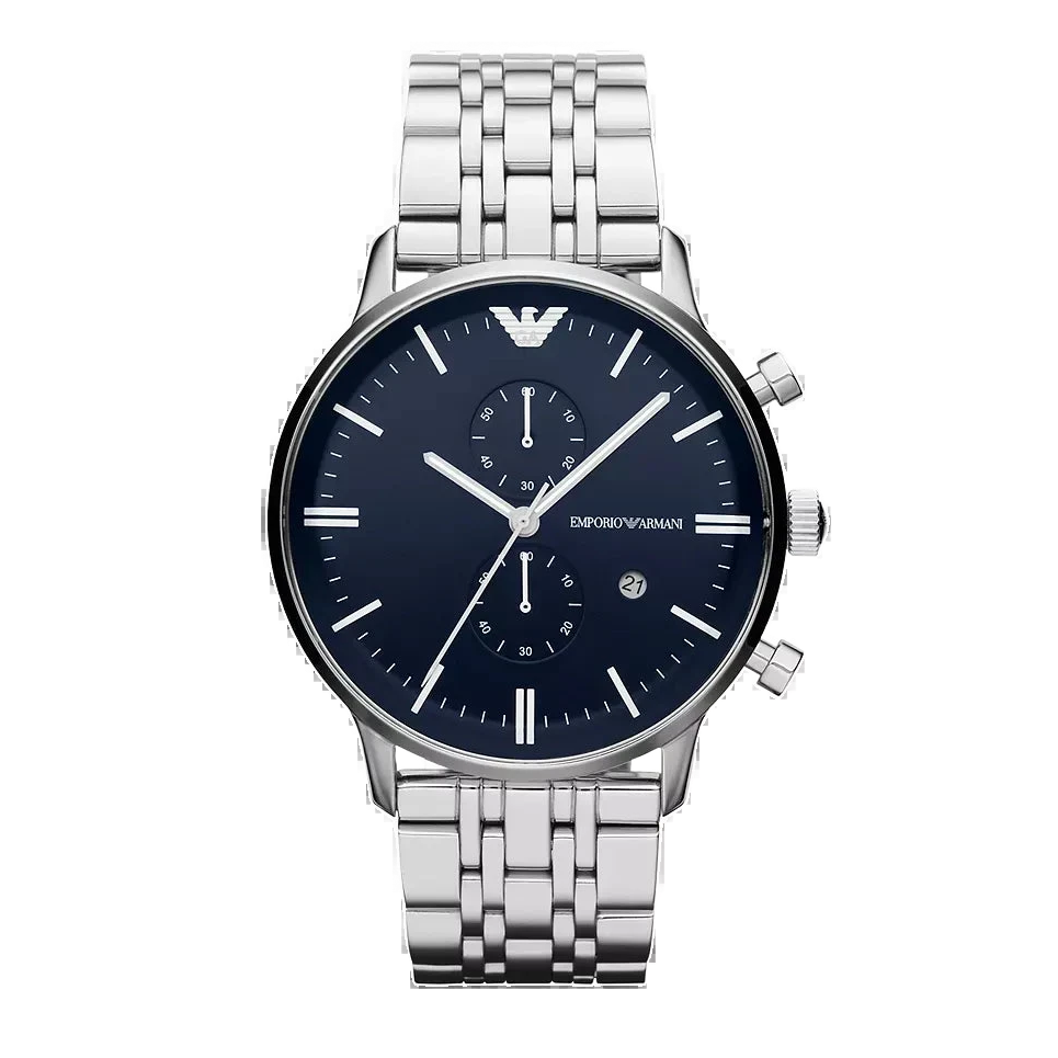 Emporio Armani AR1648 Men’s Two-Hand Stainless Steel Watch