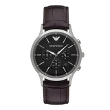 Emporio Armani AR2482 Men’s Chronograph Leather Watch