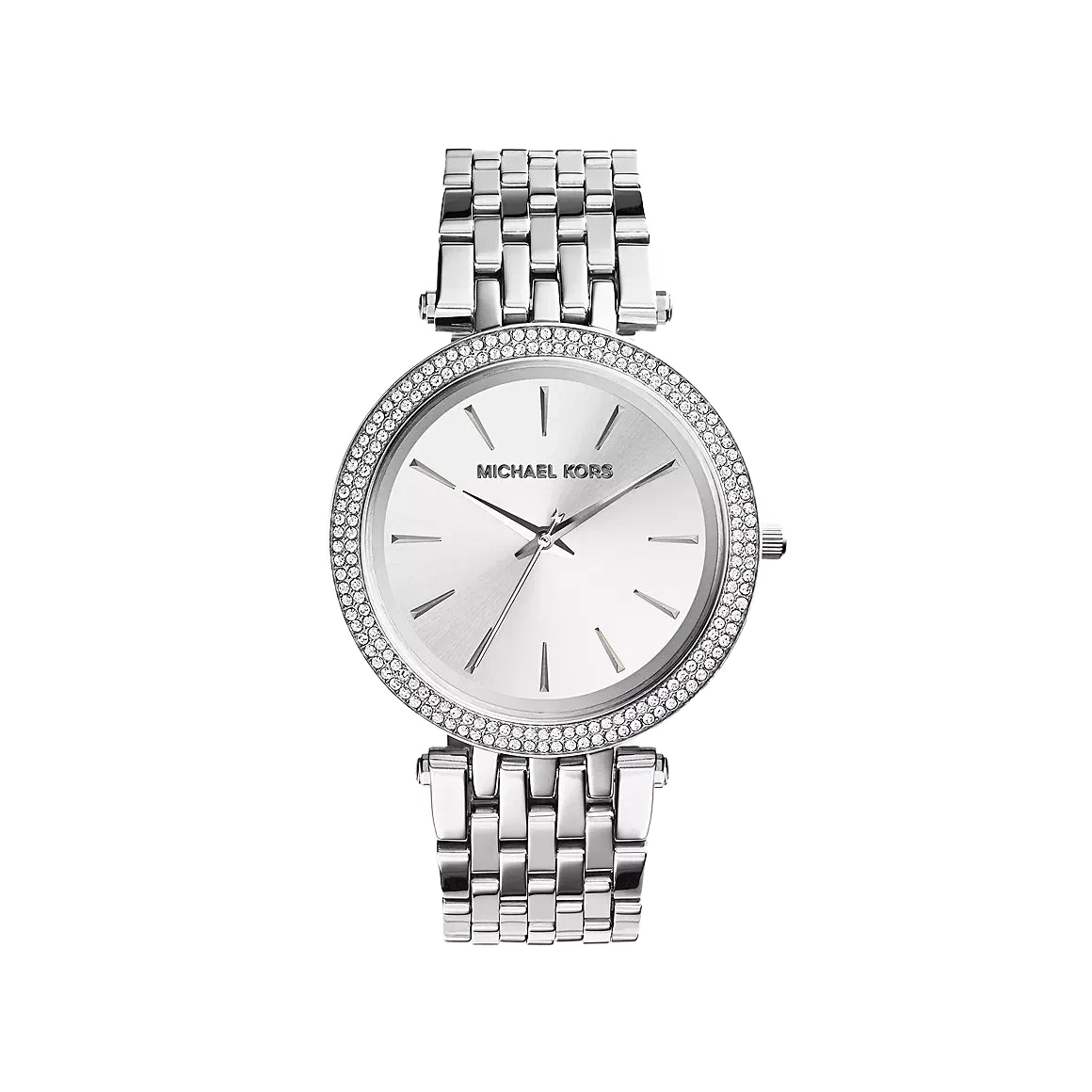 Michael Kors MK3190 Darci Silver-Tone Glitz Watch