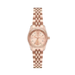 Michael Kors MK4739 Petite Lexington Pavé Rose Gold-Tone Watch