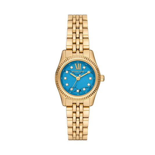 Michael Kors MK4813 Lexington Gold-Tone Stainless Steel Watch Timeless Elegance with Modern Edge