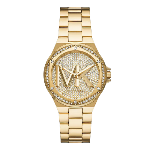 Michael Kors MK7229  Lennox Three-Hand Gold-Tone Stainless Steel Watch