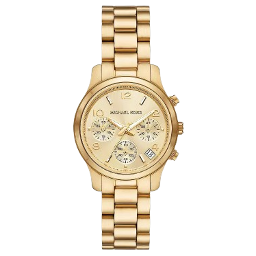 Michael Kors Runway MK7326 Gold-Tone Stainless Steel Watch