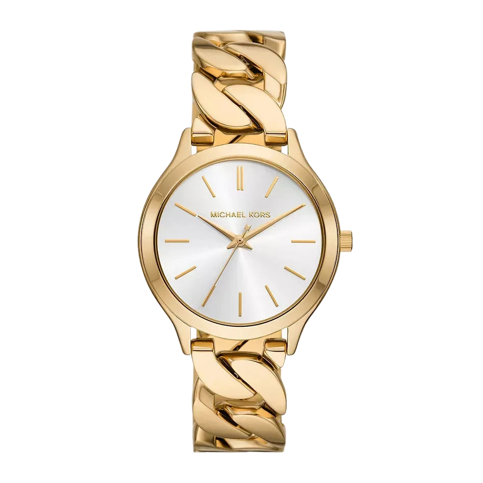 Michael Kors MK7472 Runway Gold-Tone Stainless Steel Watch – 38mm
