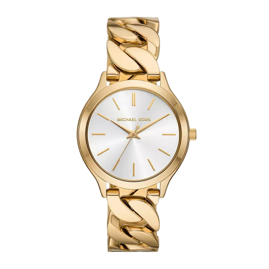 Michael Kors MK7472 Runway Gold-Tone Stainless Steel Watch – 38mm