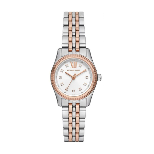 Michael Kors MK4817 Lexington Three-Hand Two-Tone Stainless Steel Watch & Bracelets Gift Set