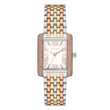 Michael Kors MK4744 Emery Three-Hand Tri-Tone Stainless Steel Watch