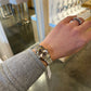 Michael Kors MK4815 Lexington Three-Hand Two-Tone Stainless Steel Watch