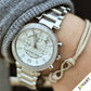 Michael Kors Parker MK5353 Women’s Quartz Stainless Steel Watch – Silver Dial