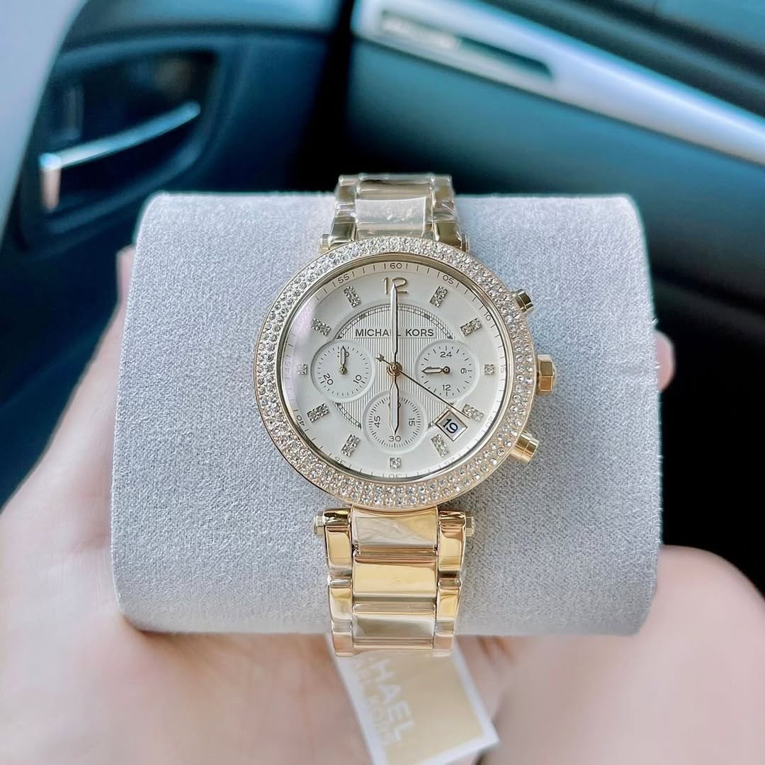 Michael Kors Parker MK5354 Gold-Tone Stainless Steel