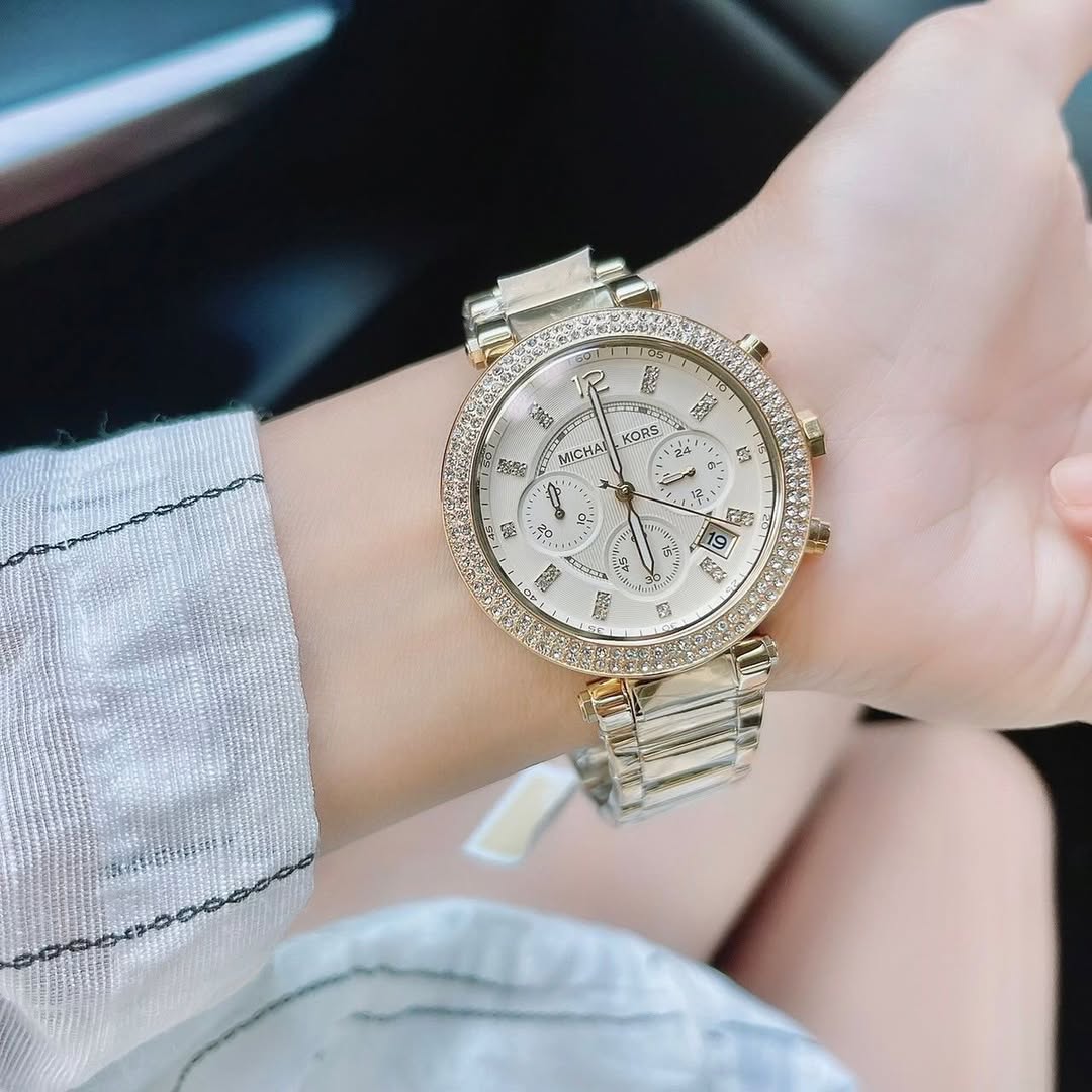 Michael Kors Parker MK5354 Gold-Tone Stainless Steel