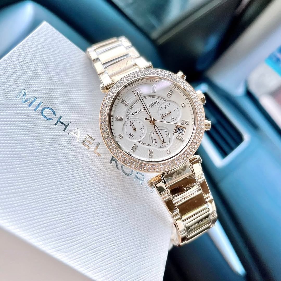 Michael Kors Parker MK5354 Gold-Tone Stainless Steel