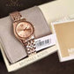 Michael Kors MK4739 Petite Lexington Pavé Rose Gold-Tone Watch