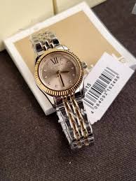 Michael Kors MK4815 Lexington Three-Hand Two-Tone Stainless Steel Watch