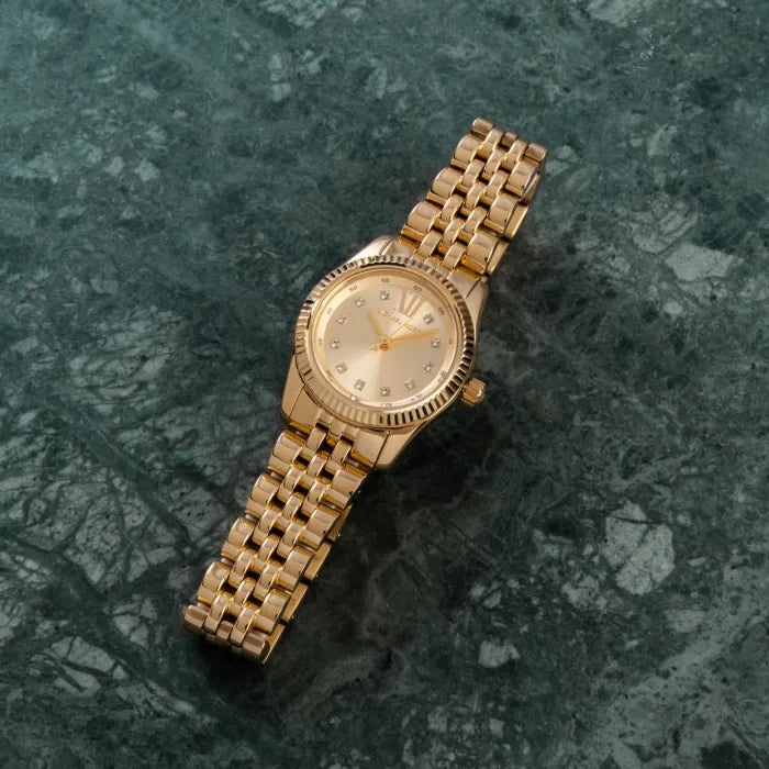 Michael Kors MK4741 Lexington Gold-Tone Stainless Steel Watch