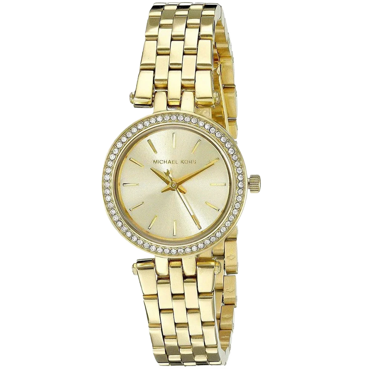 Michael Kors Darci Mini — Gold-Tone Crystal Watch