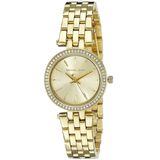 Michael Kors Darci Mini — Gold-Tone Crystal Watch