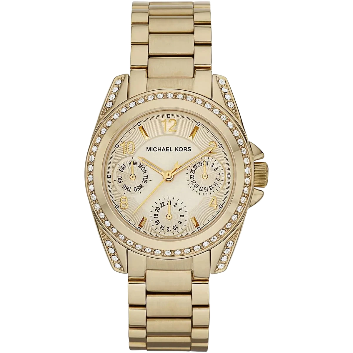 Michael Kors MK5639 Blair Gold-Tone Chronograph Watch