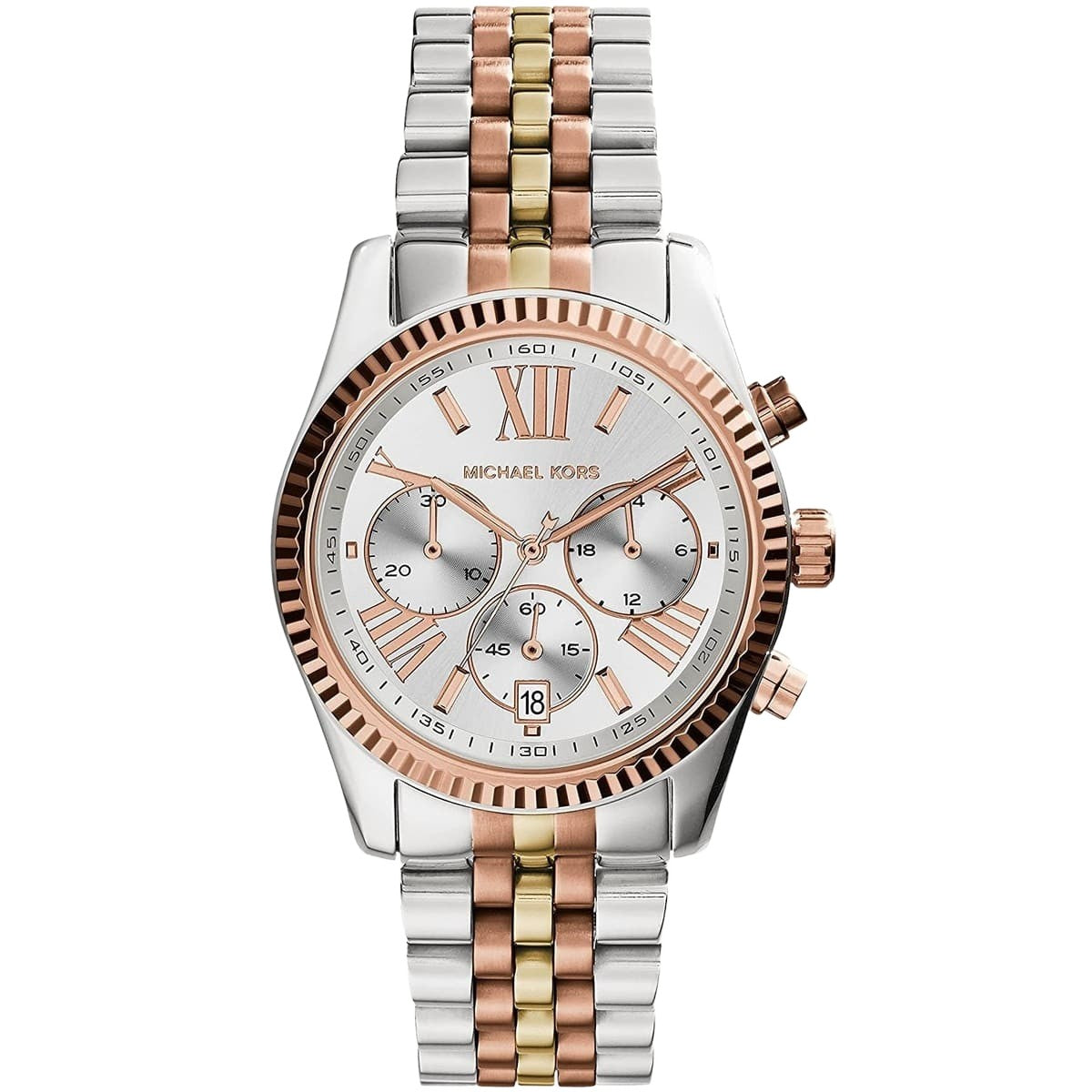 Michael Kors MK5735 Lexington Chronograph Watch  – Gold-Tone Stainless Steel