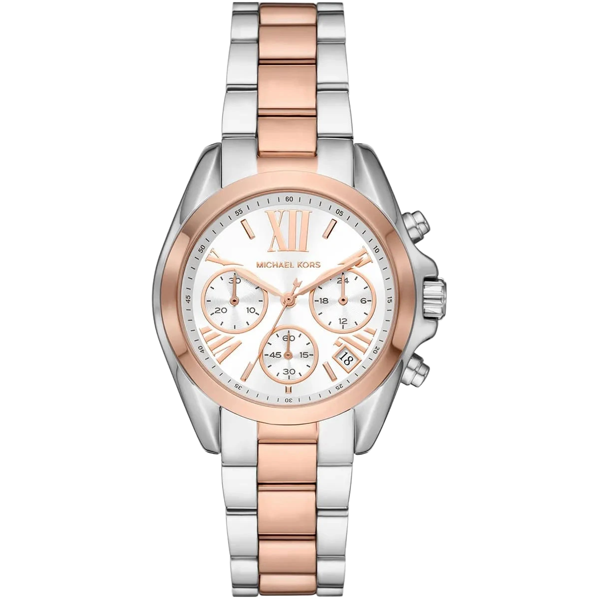 Michael Kors MK7258 Bradshaw Two-Tone Chronograph Women’s Watch