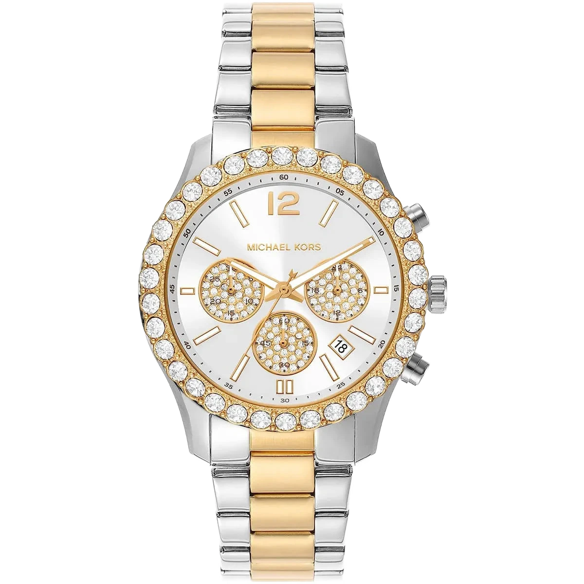 Michael Kors Women’s Quartz Two Tone Stainless MK7415