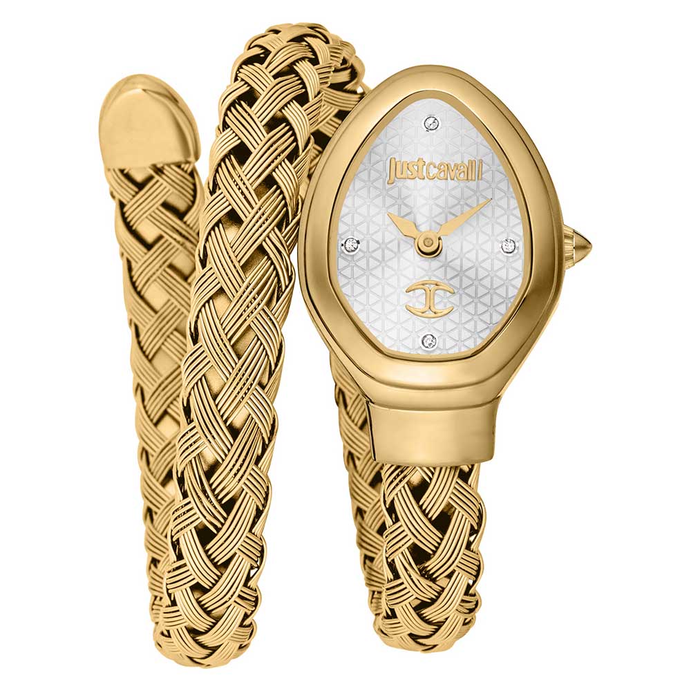 Just cavalli Women's Signature Snake Quartz Watch JC1L264M0025