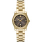 Emporio Armani Three-Hand Gold-Tone Brown Dial Stainless Steel Watch AR11700