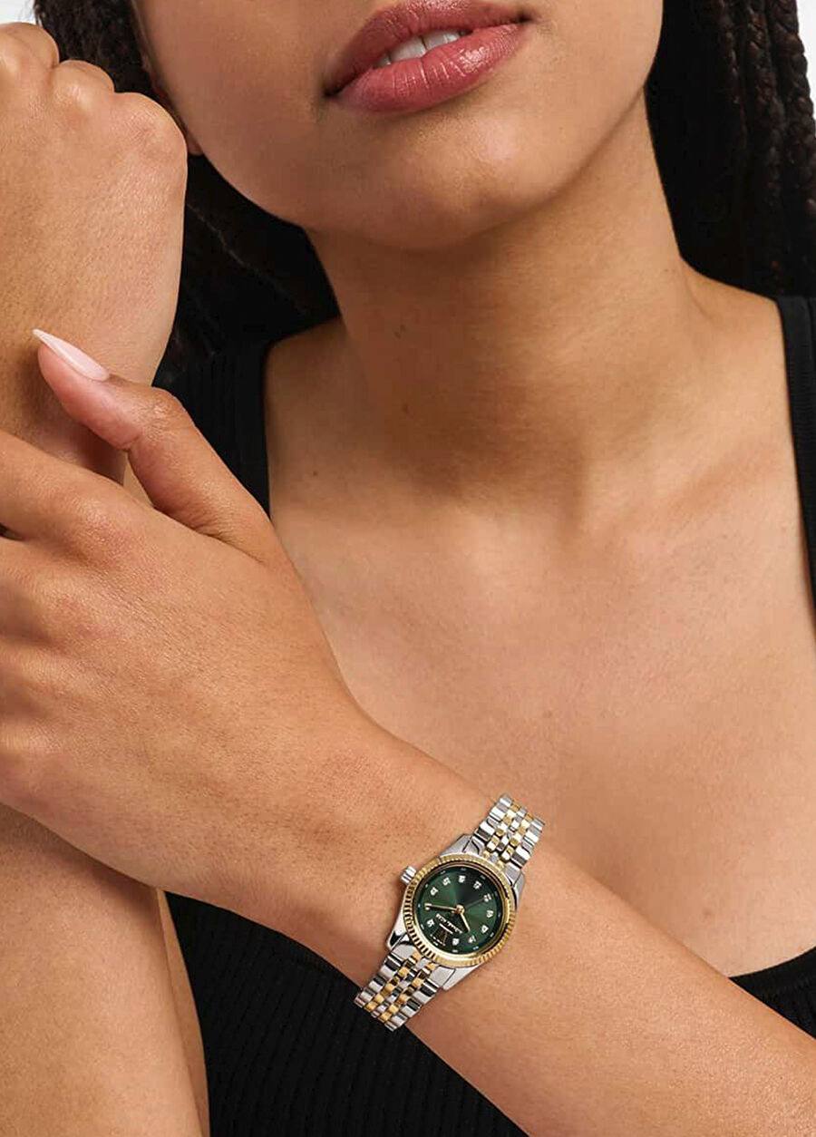 Michael Kors Lexington Women's Two-Tone Stainless Steel Watch, MK4986