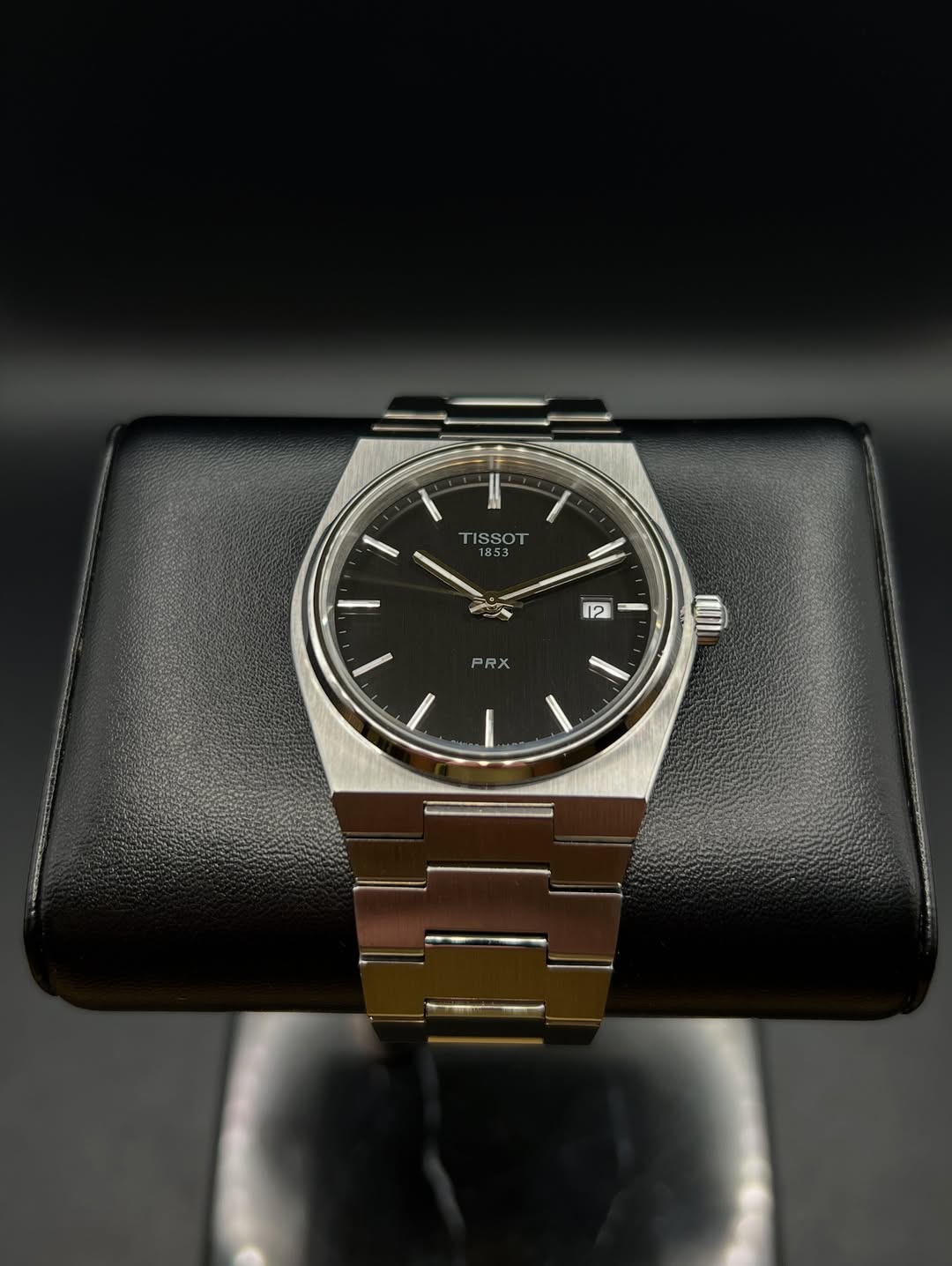 PRX BLACK DIAL QUARTZ MOVEMENT 40MM