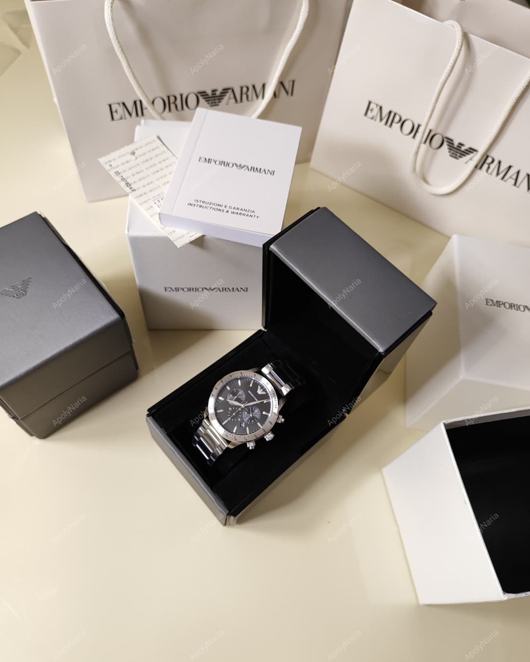 Emporio Armani AR11241 Men’s Stainless Steel Quartz Watch