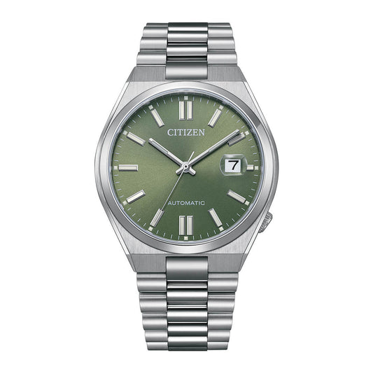 Citizen Tsuyosa Automatic Peaceful Green Dial NJ0158-89Z Men's Watch 40mm