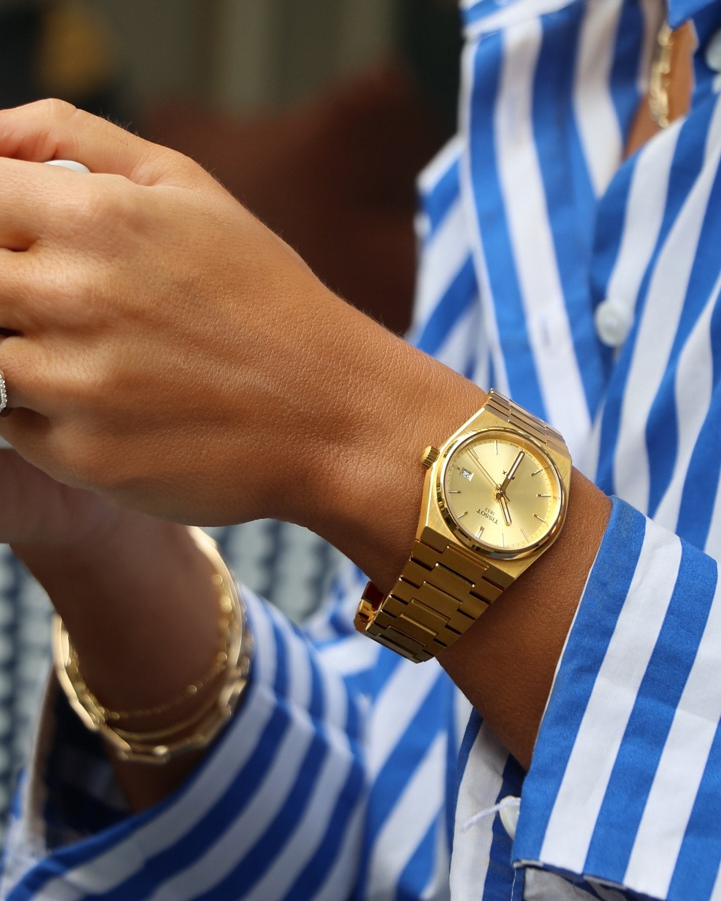 Tissot prx full gold size 35mm