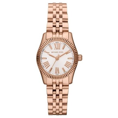 Michael Kors Women’s Quartz Stainless Steel White Dial 26mm Watch MK3230