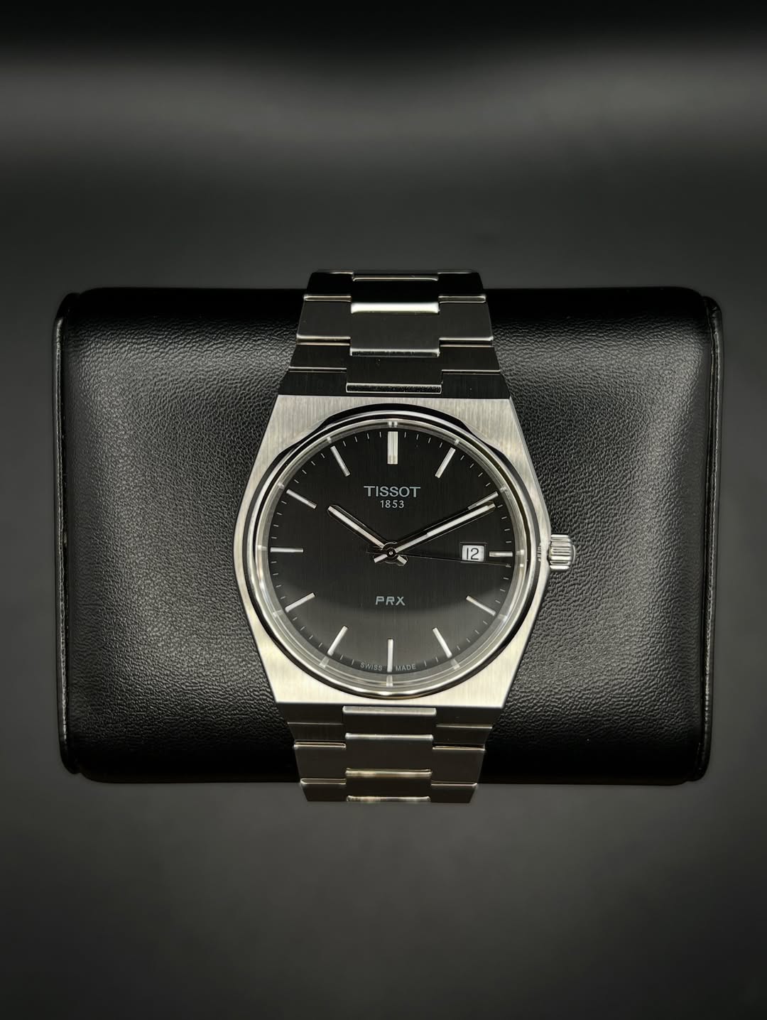 PRX BLACK DIAL QUARTZ MOVEMENT 40MM