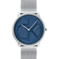 Calvin Klein Iconic Silver Mesh with Bleu Dial Unisex Watch - 25200031
