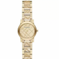 Burberry Ladies Watch The City 26mm Engraved Check Gold BU9234