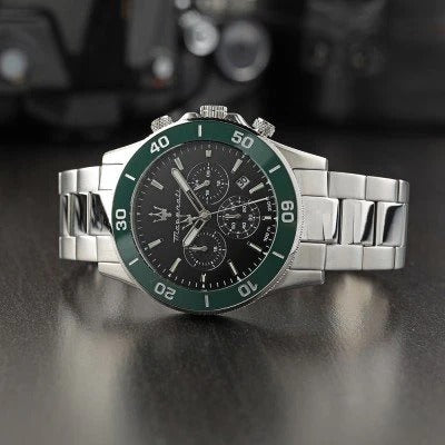 Maserati R8873600008 Mens Watch Competizione Chronograph 43mm 10ATM