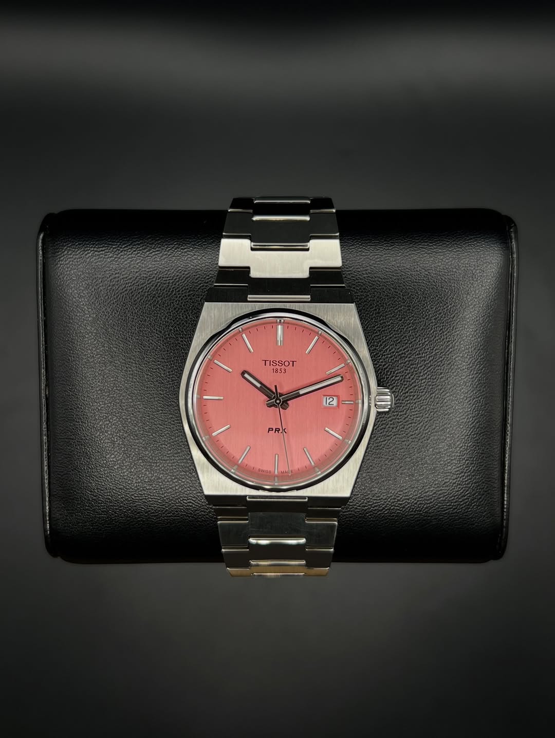 PRX PINK DIAL QUARTZ MOVEMENT 35MM