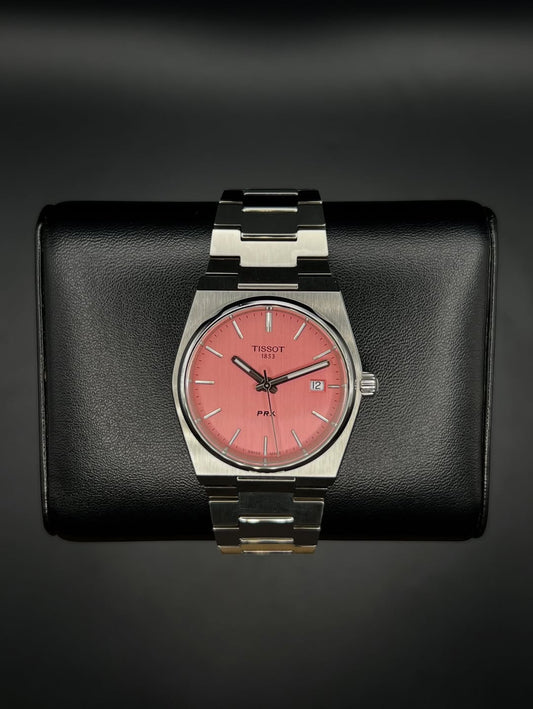 PRX PINK DIAL QUARTZ MOVEMENT 35MM