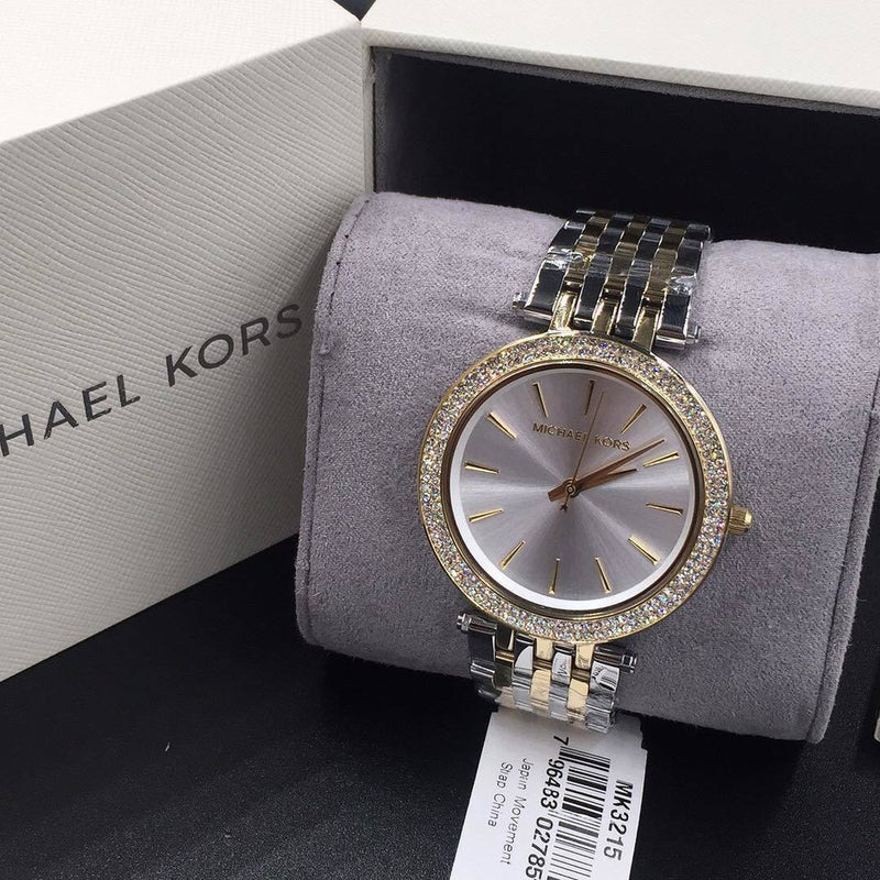 Michael Kors MK3215 Women’s Darci Three-Hand Two-Tone Steel Watch