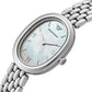 Emporio Armani Women's Watch, Silver/White Mother of Pearl AR11706